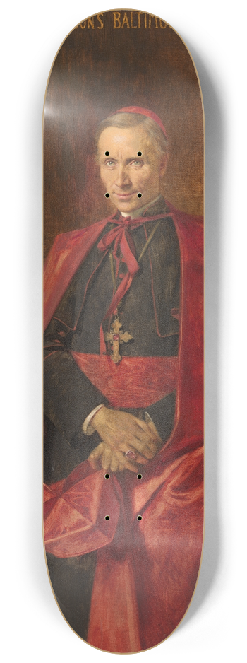 Thobald Chartran - Cardinal James Gibbons 8.25 inch art skate deck