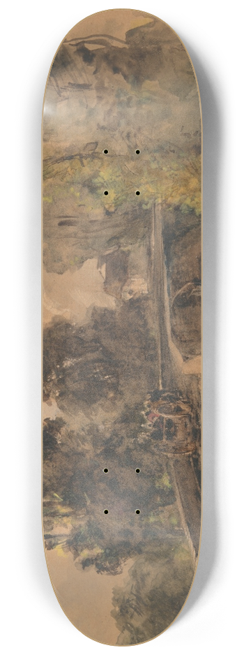 Thodore Rousseau - The StoneBridge 8.25 inch art skate deck
