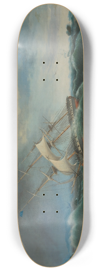 Thomas Birch - The Constitution 8.25 inch art skate deck