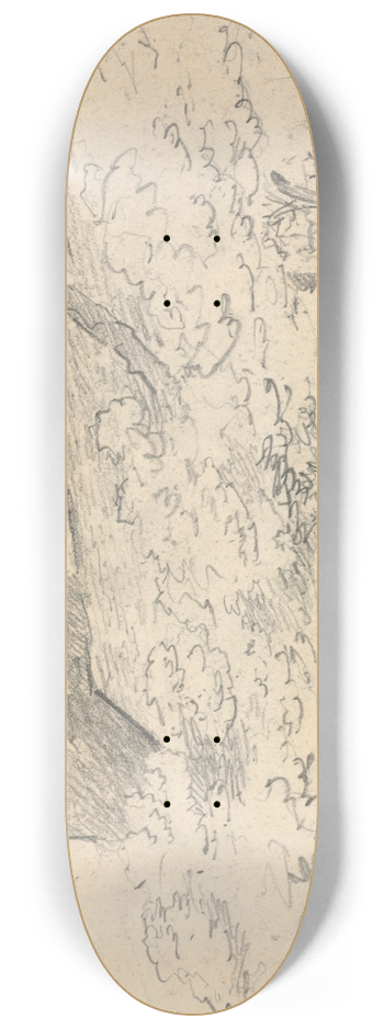Thomas Bradshaw - Chinkford Church 8.25 inch art skate deck