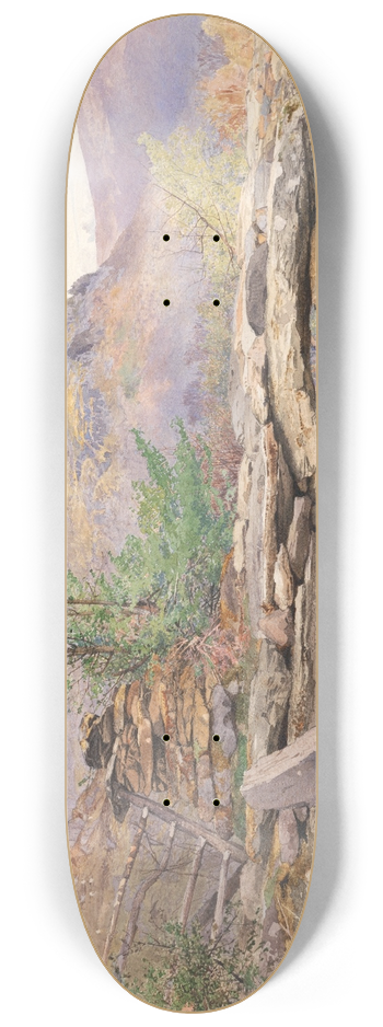 Thomas Collier - Pentre Ddu Bridge, North Wales 8.25 inch art skate deck