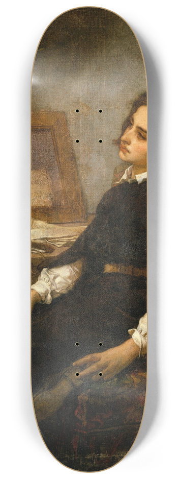 Thomas Couture - Soap Bubbles 8.25 inch art skate deck