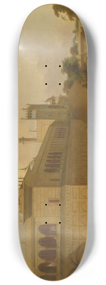 Thomas Daniell - Jami Masjid, Delhi 8.25 inch art skate deck