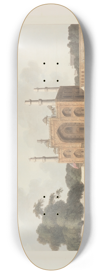 Thomas Daniell - Oriental scenery Pl.09 8.25 inch art skate deck