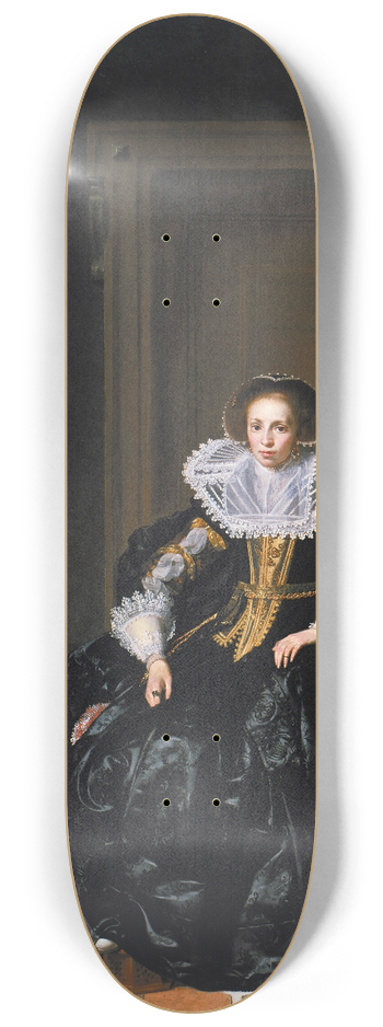 Thomas de Keyser - Portrait of a Lady 8.25 inch art skate deck