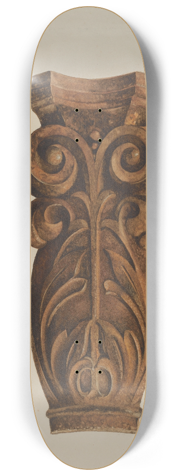 Thomas Dooley - Leaf and Scroll 8.25 inch art skate deck