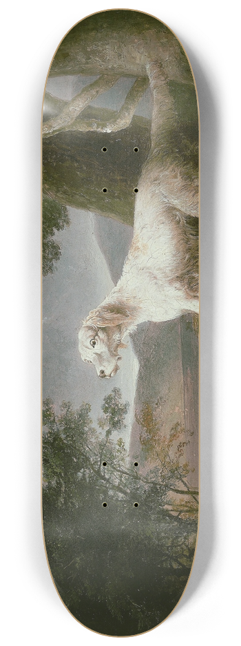 Thomas Doughty - Landscape with Dog 8.25 inch art skate deck