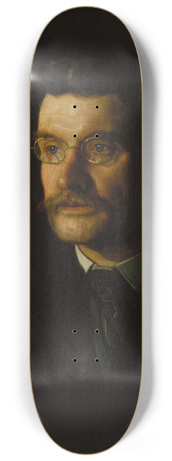 Thomas Eakins - Portrait of Thomas J. Eagan 8.25 inch art skate deck