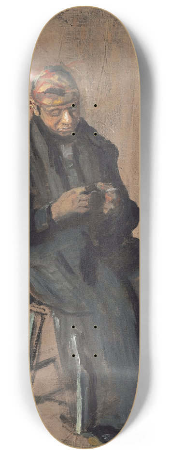 Thomas Eakins - The Chaperone 8.25 inch art skate deck