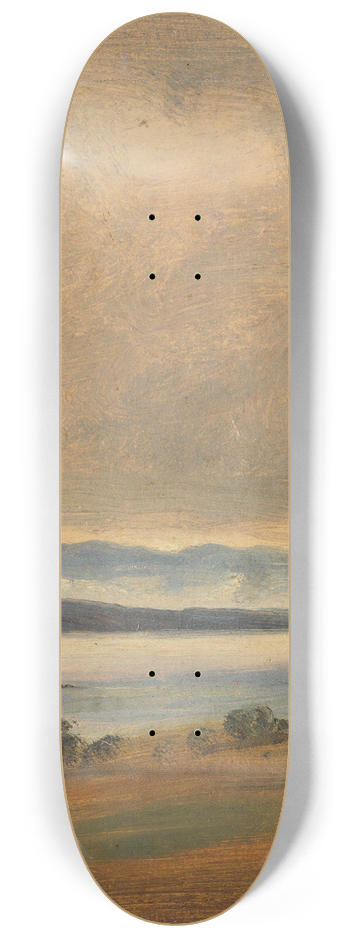 Thomas Fearnley - Landscape study 8.25 inch art skate deck