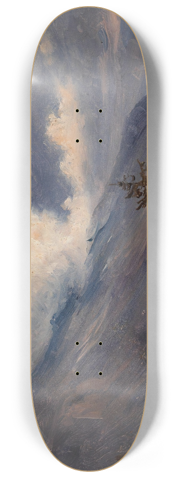 Thomas Fearnley - View from Grindelwald in Switzerland 8.25 inch art skate deck