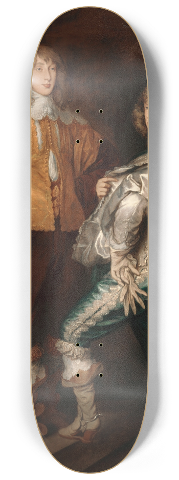 Thomas Gainsborough - Lords John and Bernard Stuart 8.25 inch art skate deck