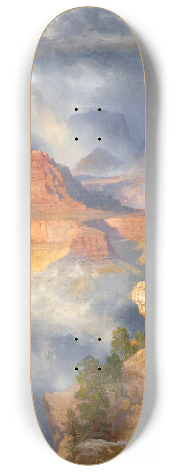 Thomas Moran - Grand Canyon, Colorado River 8.25 inch art skate deck