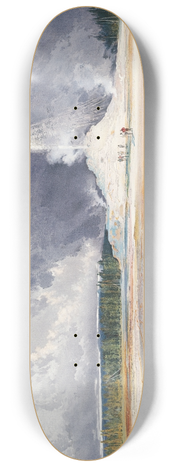 Thomas Moran - Old Castle Geyser 8.25 inch art skate deck