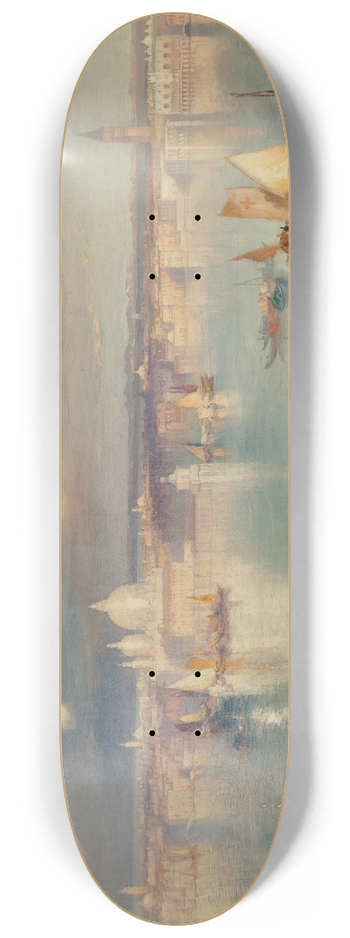 Thomas Moran - Venetian Scene 8.25 inch art skate deck