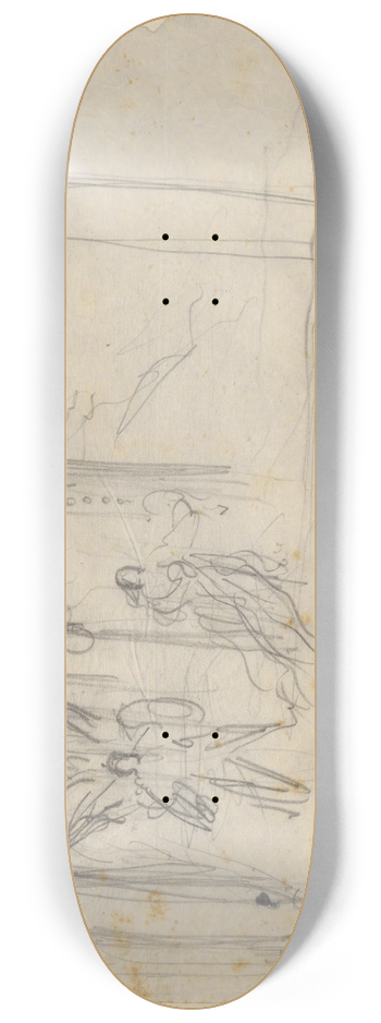 Thomas Nast - AssortedDrawings 8.25 inch art skate deck