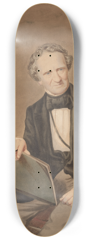 Thomas Sully - Self-Portrait 8.25 inch art skate deck