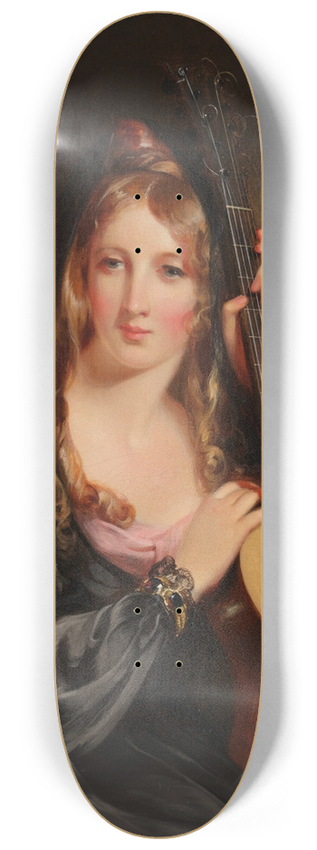 Thomas Sully - The Spanish Mantilla 8.25 inch art skate deck