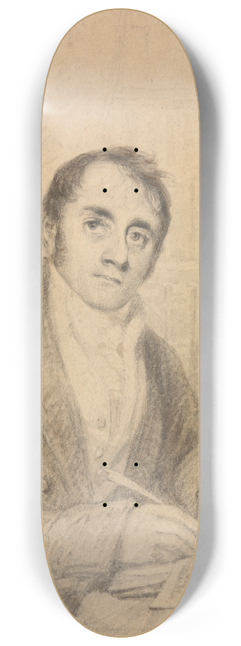 Thomas Uwins - John Britton, F.S.A. 8.25 inch art skate deck