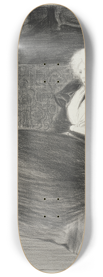 Thophile Alexandre Steinlen - Chansons De Femmes 8.25 inch art skate deck