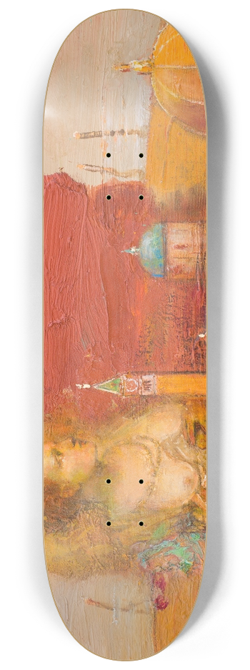 Tiit Psuke - Veneetsia punane 8.25 inch art skate deck