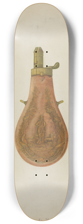 T. Joyce - Powder Flask 8.25 inch art skate deck