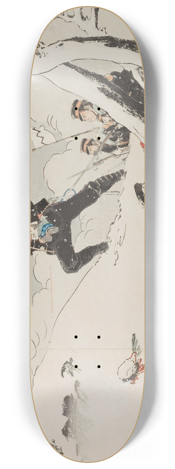 Toshikata Mizuno - Captain Higuchi 8.25 inch art skate deck