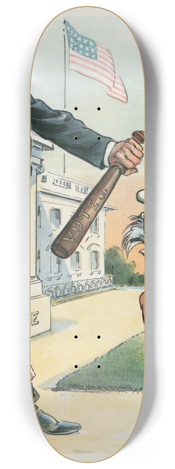 Udo Keppler - He must be kept out 8.25 inch art skate deck