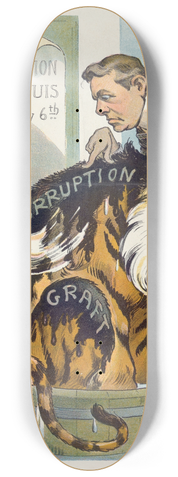 Udo Keppler - His first bath 8.25 inch art skate deck