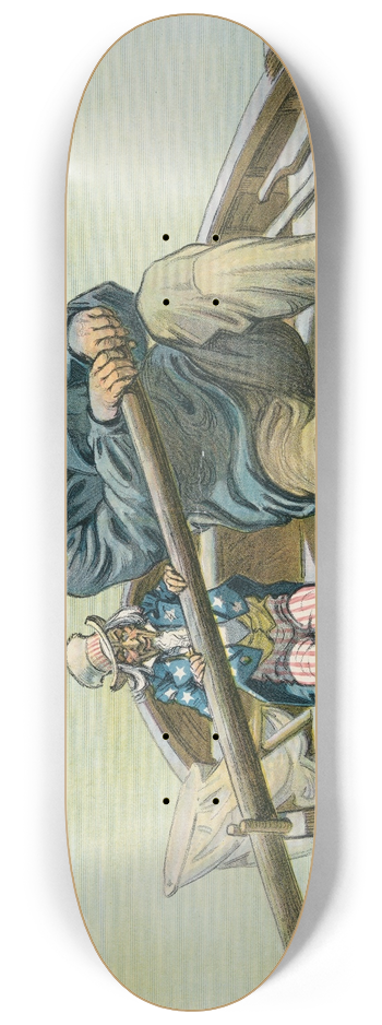 Udo Keppler - The helping hand 8.25 inch art skate deck