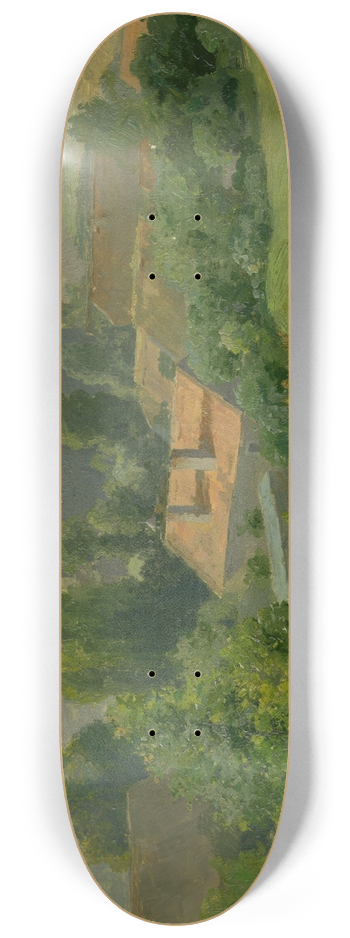 udovt ordk - Oko Castle 8.25 inch art skate deck