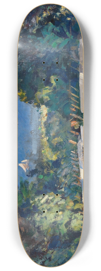 Ulrich Hbner - Garten in Travemnde 8.25 inch art skate deck