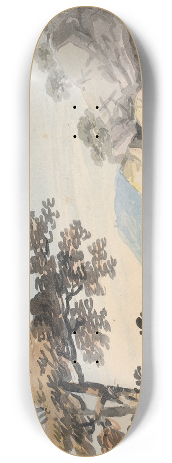 John Henry Campbell - The View from Red Cross Hill, County Wicklow 8.25 inch art skate deck