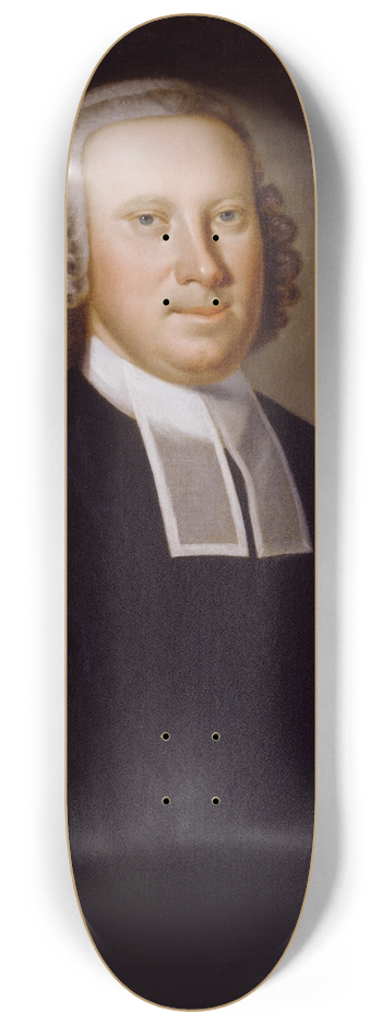 John Hesselius - Rev. Richard Brown 8.25 inch art skate deck