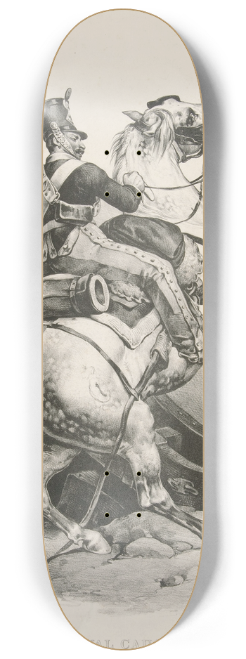 Victor Adam - ChevalCauchois 8.25 inch art skate deck