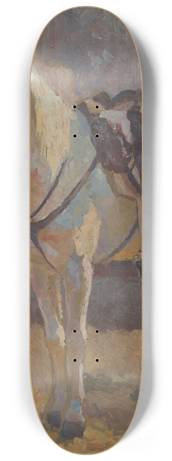 Victor Eckhardt von Eckhardsburg - Schimmel unterm Sattel 8.25 inch art skate deck