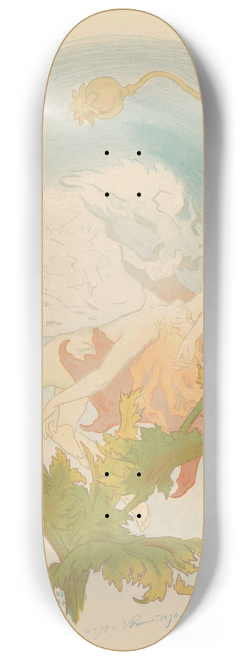 Victor Emile Prouv - LOpium 8.25 inch art skate deck