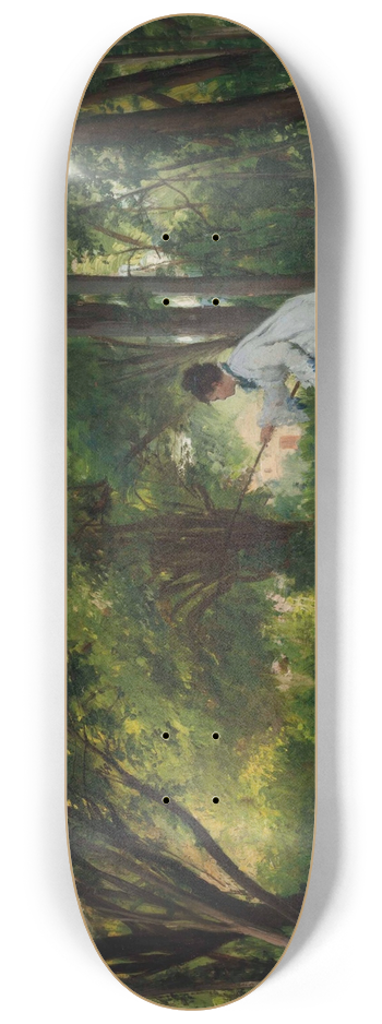 Victor Gabriel Gilbert - La Pche 8.25 inch art skate deck