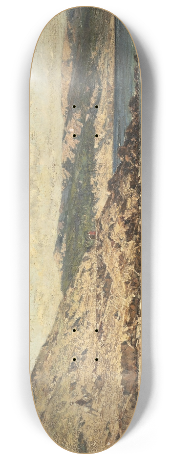 Victor Huguet - Horses Drinking 8.25 inch art skate deck