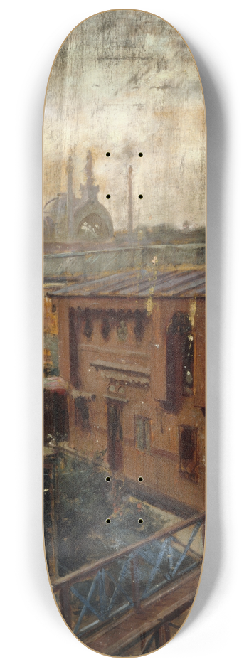 Victor Marec - Les bains Deligny, au quai dOrsay 8.25 inch art skate deck