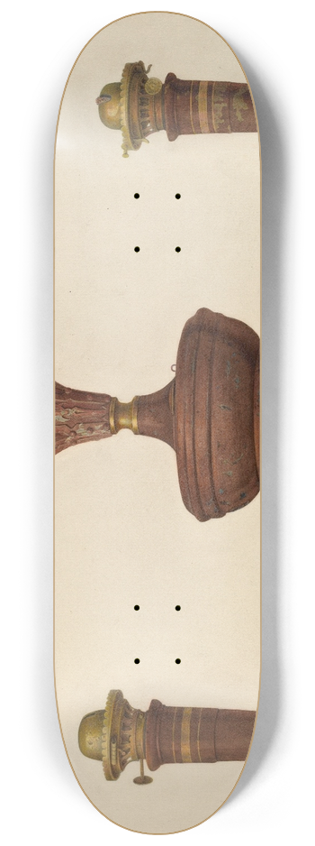 John H. Tercuzzi - Chandelier 8.25 inch art skate deck