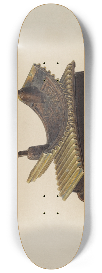 John H. Tercuzzi - Fluter 8.25 inch art skate deck