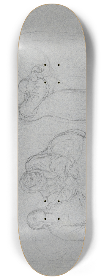 Victor Mller - Maternity room 8.25 inch art skate deck