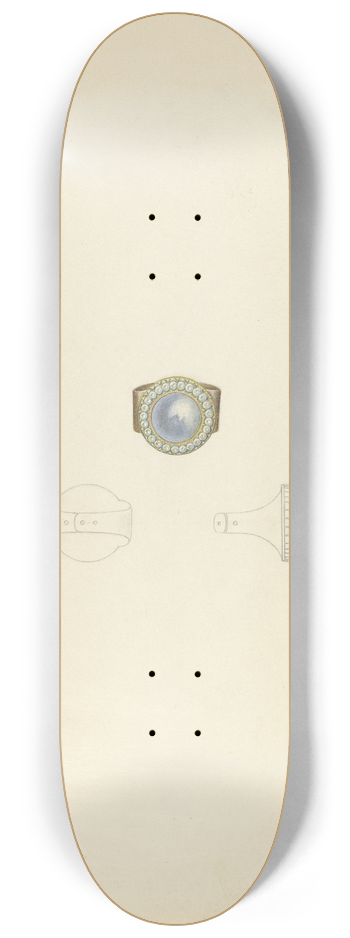 John H. Tercuzzi - Ring 8.25 inch art skate deck