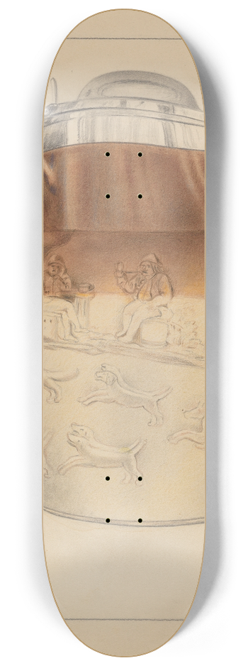 Vincent Carano - Jug 8.25 inch art skate deck