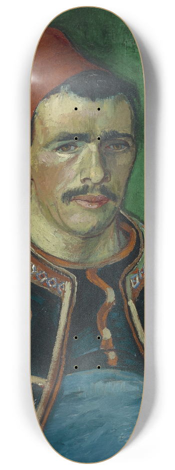Vincent van Gogh - The Zouave 8.25 inch art skate deck