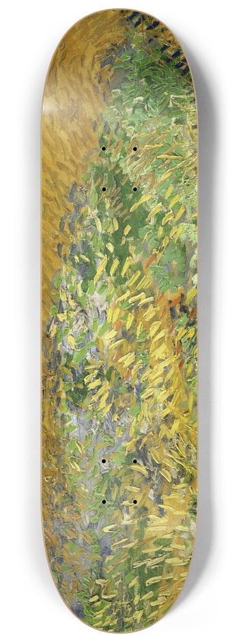 Vincent van Gogh - Wheatfield 8.25 inch art skate deck