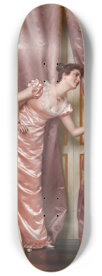 Vittorio Reggianini - Eavesdropping 8.25 inch art skate deck