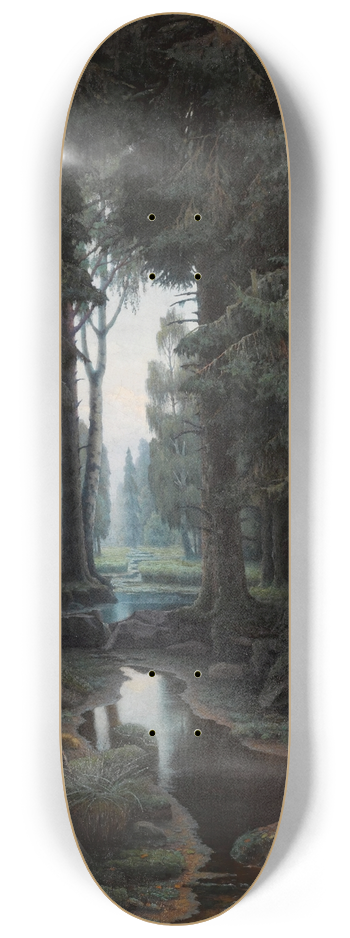 Vladimir Arkhipovich Bondarenko - Forest Stream 8.25 inch art skate deck
