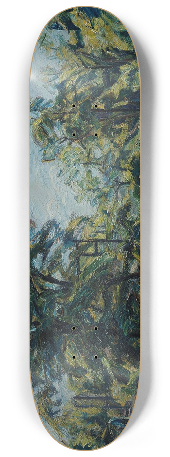 Waldemar Rsler - Baumlandschaft 8.25 inch art skate deck
